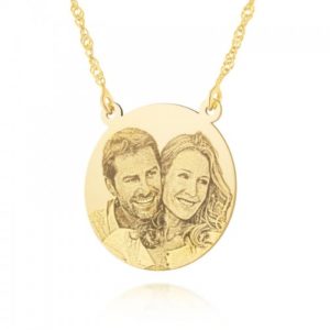 Round Necklace with Picture