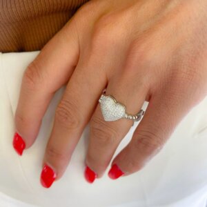 Heart Locket Ring