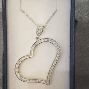 Inlaid Heart Necklace