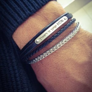 4 Strand Leather Bracelet for Men