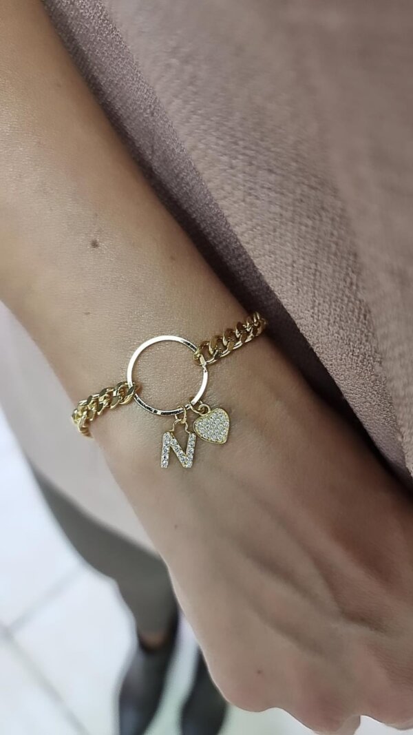 Gourmet Bracelet with Hoop