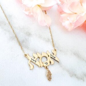 Mother – Ima Necklace with Hamsa