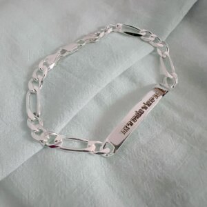 Figaro bracelet with Shema Yisrael