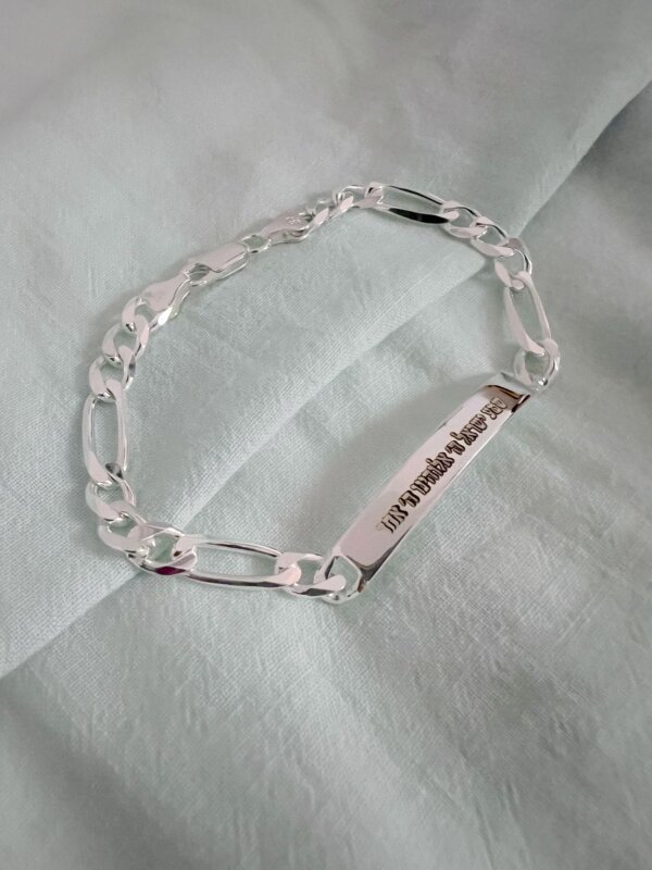 Figaro bracelet with Shema Yisrael