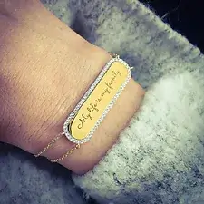 Bracelet with Engraving