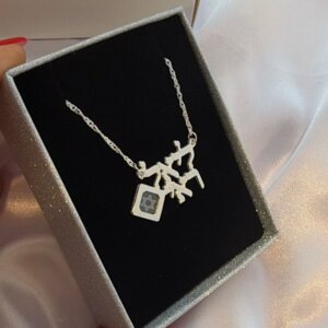 שרשרת שם האישית עם צ׳יפ תנ״ך מלא