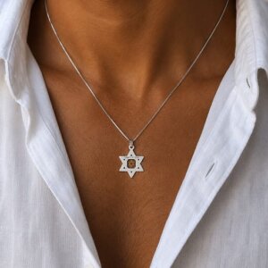 מגן דוד עם צ'יפ של התנ״ך